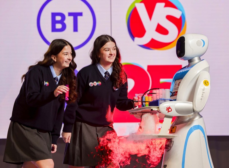 News 07012024 No Repro Fee.
Pictured are Twin sisters Ashlee and Aimee Keogh aged 18 from Tallaght Community School who were on hand to launch the 2025 BT Young Scientist and Technology Exhibition and Primary Science Fair which takes place from January the 08 until Saturday the 11th in the RDS, Dublin.
Thousands of school students will descend upon the RDS Dublin this week to participate in the 2025 BT Young Scientist & Technology Exhibition and Primary Science Fair. The BTYSTE, which is one of the leading school science, technology, engineering, and mathematics (STEM) exhibitions in the world, annually showcases incredible STEM focused ideas in project entries from secondary school students aged 12-19 years.
President of Ireland, Michael D. Higgins will officially open the 2025 exhibition tomorrow at a special ceremony for students, teachers, and partners. The ceremony will be streamed live on the BTYSTE
website and on Facebook Live from 2pm.
Photo Chris Bellew / Fennell Photography