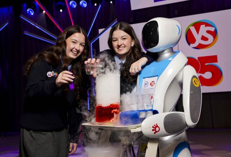 Pictured are Twin sisters Ashlee and Aimee Keogh aged 18 from Tallaght Community School who were on hand to launch the 2025 BT Young Scientist and Technology Exhibition and Primary Science Fair which takes place from January the 08 until Saturday the 11th in the RDS, Dublin.
Thousands of school students will descend upon the RDS Dublin this week to participate in the 2025 BT Young Scientist & Technology Exhibition and Primary Science Fair. The BTYSTE, which is one of the leading school science, technology, engineering, and mathematics (STEM) exhibitions in the world, annually showcases incredible STEM focused ideas in project entries from secondary school students aged 12-19 years.
President of Ireland, Michael D. Higgins will officially open the 2025 exhibition tomorrow at a special ceremony for students, teachers, and partners. The ceremony will be streamed live on the BTYSTE
website and on Facebook Live from 2pm.
Photo Chris Bellew / Fennell Photography